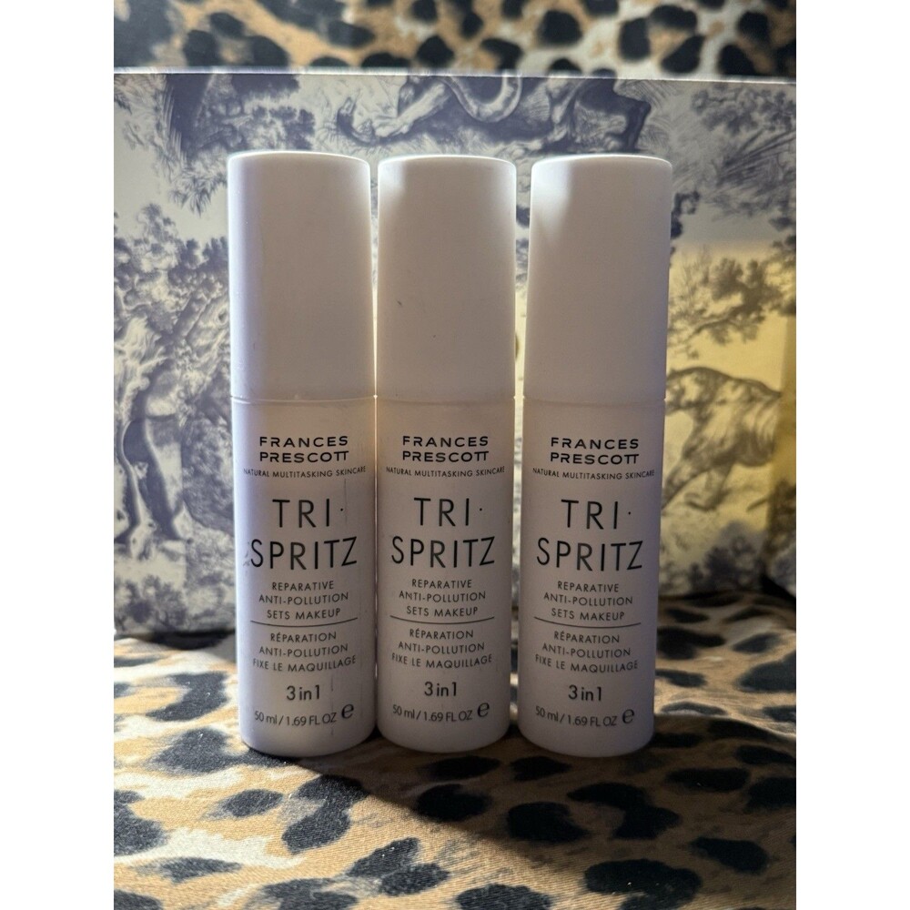 3 FRANCES PRESCOTT Tri-Spritz Repair Sets Makeup Anti-Pollution 1.6Oz/NWOB